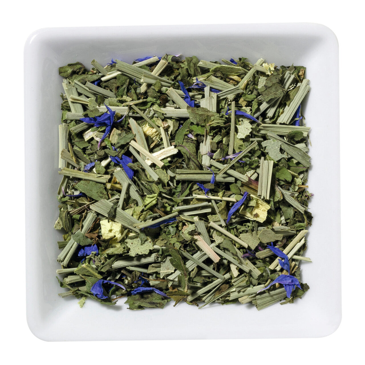 Ceai aromat din plante uscate si fructe I Feel Refreshed, cu menta si eucalipt, cu uleiuri esentiale, pentru infuzie, 50g, Pure Therapy