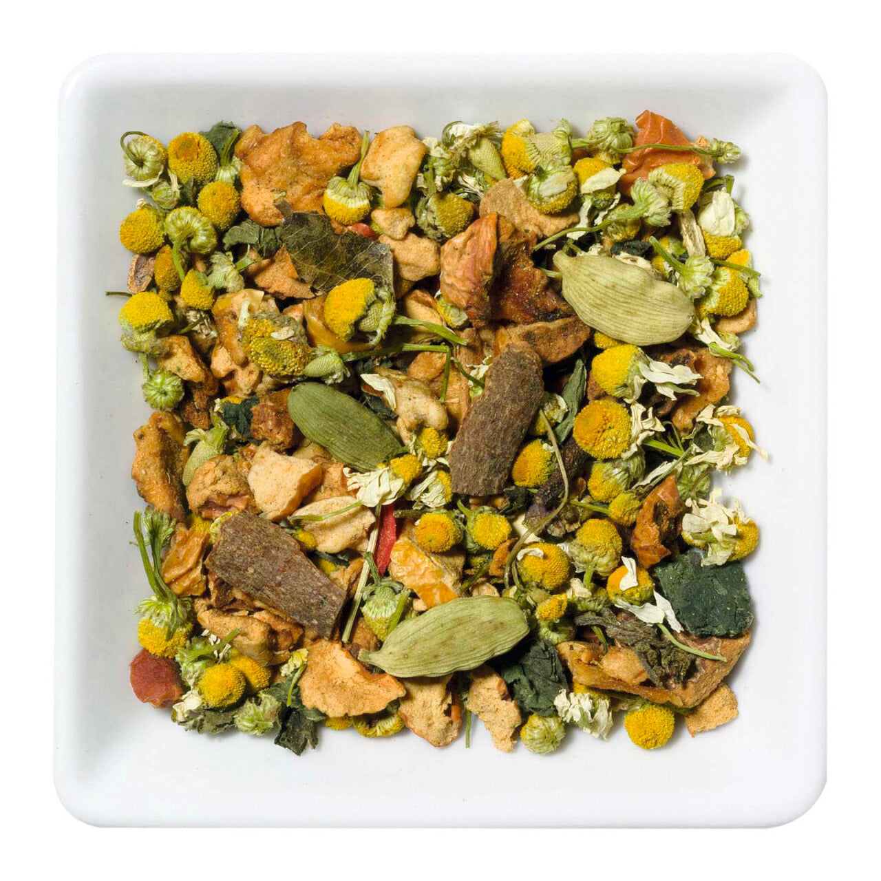 Ceai aromat de fructe, Herbal Chai, cu plante uscate si mirodenii pentru infuzie, cu chai si mere, 70g, Pure Therapy