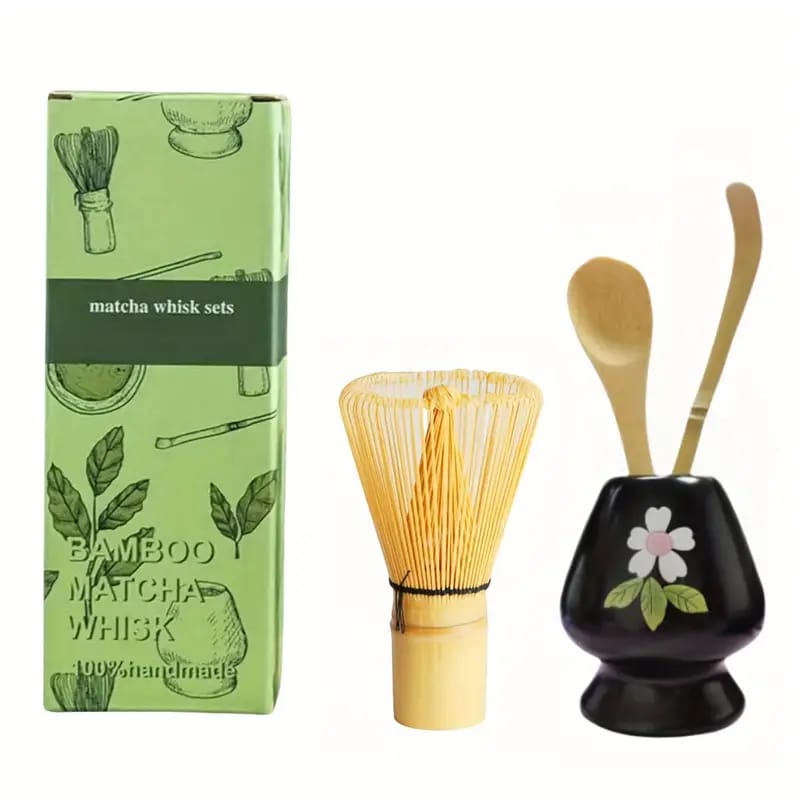 Set Preparare Matcha Japonez – 4 Piese Tradiționale