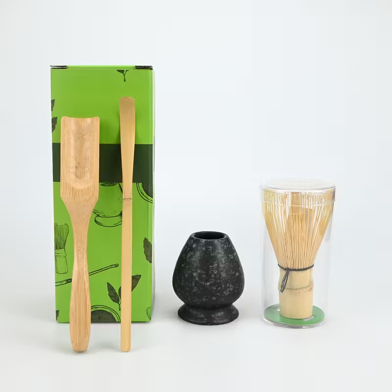 Set Preparare Matcha Japonez – 4 Piese Tradiționale
