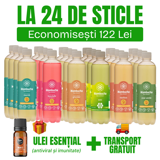Pachet 24 sticle (12 L) + CADOU 🎁