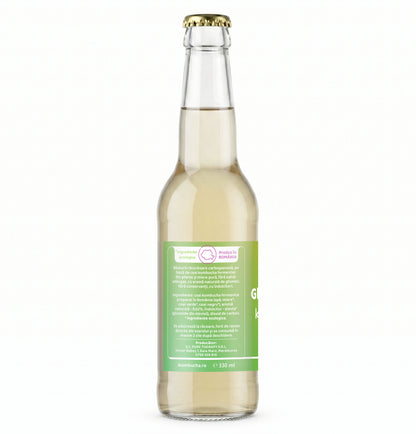 Bautura racoritoare pe baza de Kombucha, cu aroma naturala de GHIMBIR si miere, 330 ml, Furori