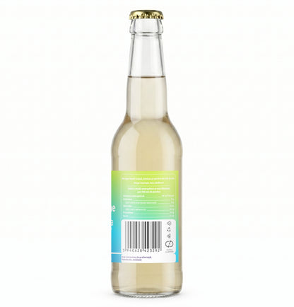 Bautura racoritoare acidulata pe baza de Kombucha, cu ulei esential de MENTA SI LAMAIE, 330 ml, Furori