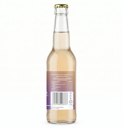 Bautura digestiva Kombucha fara zahar, cu aroma naturala de FRUCTUL PASIUNII si MANGO, 330 ml, Furori