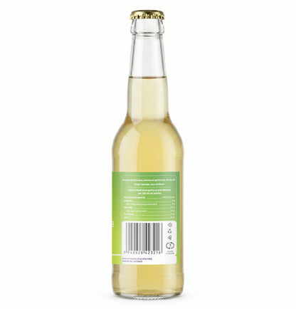 Bautura racoritoare acidulata pe baza de Kombucha, cu aroma naturala de SOC si miere, 330 ml, Furori