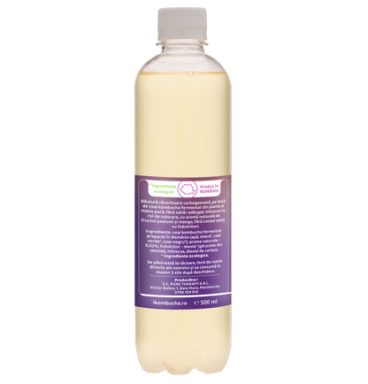 Bautura digestiva Kombucha fara zahar, cu aroma naturala de FRUCTUL PASIUNII si MANGO, 500 ml, Furori