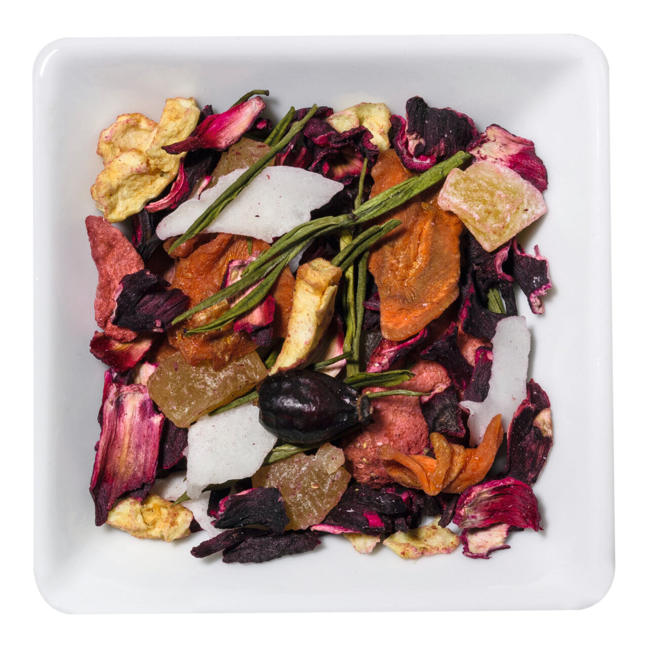 Ceai aromat de fructe si plante uscate, AGUA DE JAMAICA, infuzie tropicala cu fructe exotice, 50 g, Pure Therapy