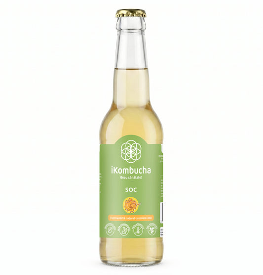 iKombucha cu flori de soc– 330 ml