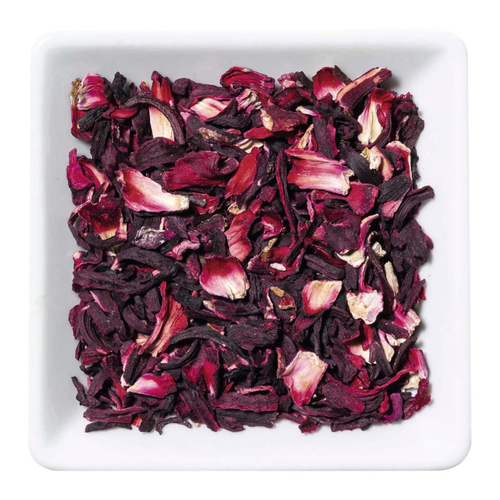 Ceai aromat din plante uscate pentru infuzie, cu petale de HIBISCUS, cu antioxidanti, 70g, Pure Therapy